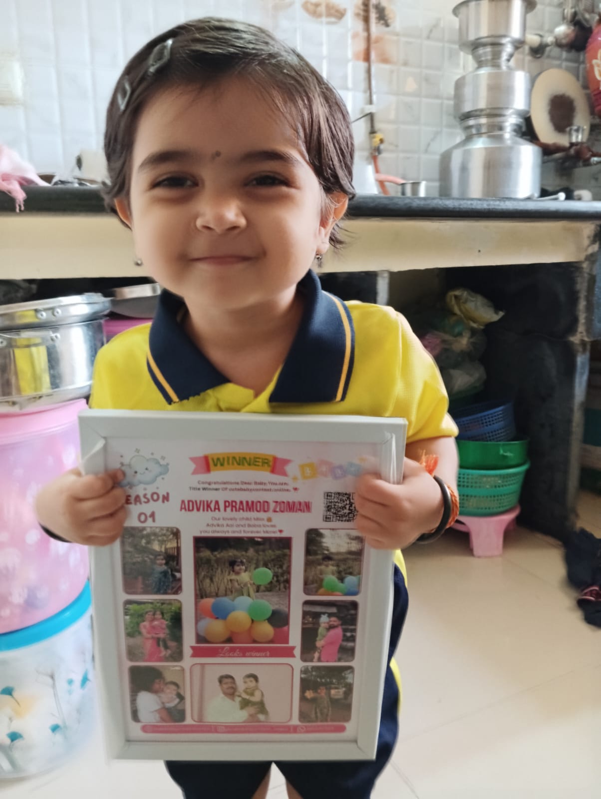 ADVIKA PRAMOD ZOMAN Winner Photo