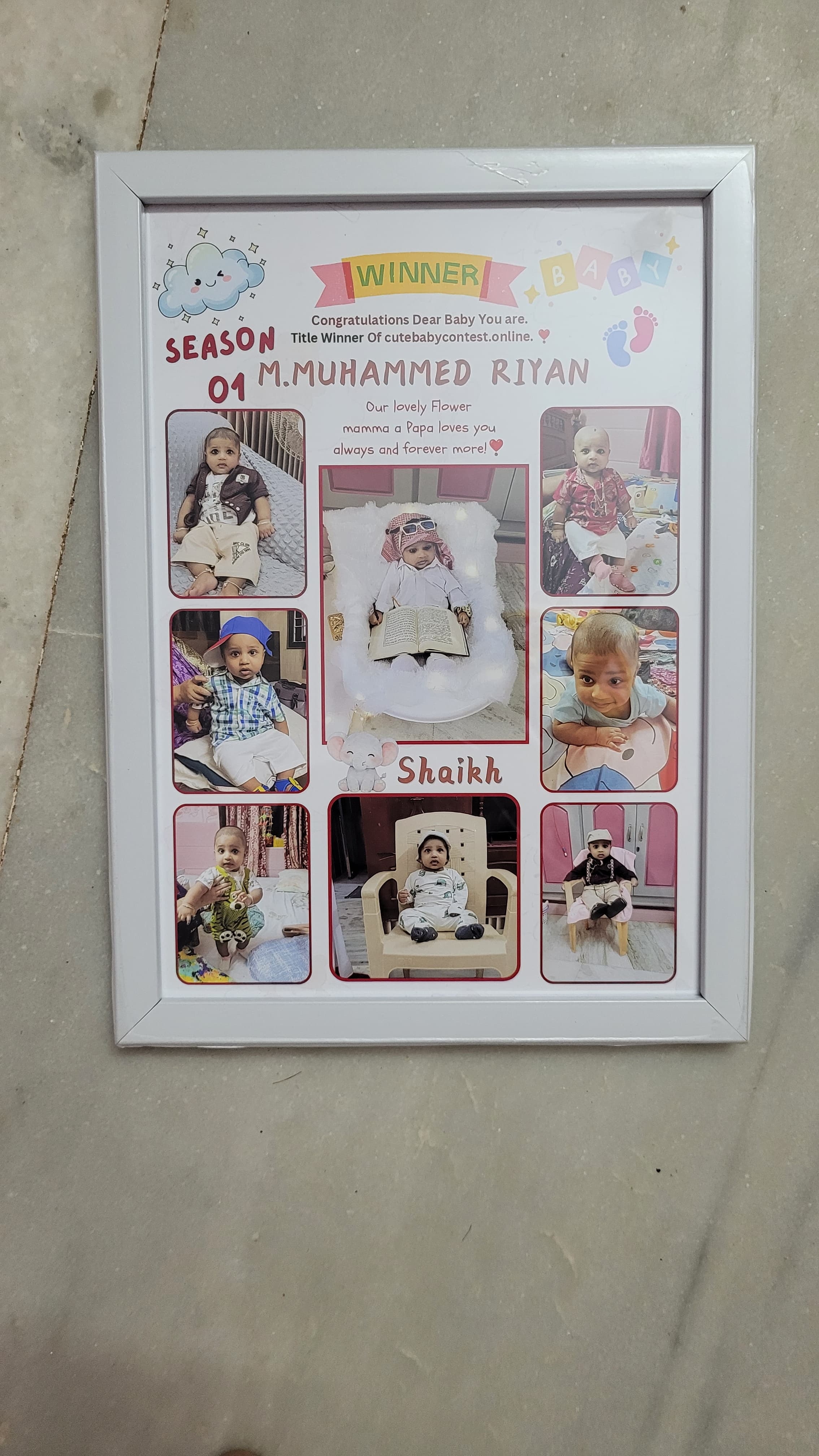M.muhammed riyan Winner Photo
