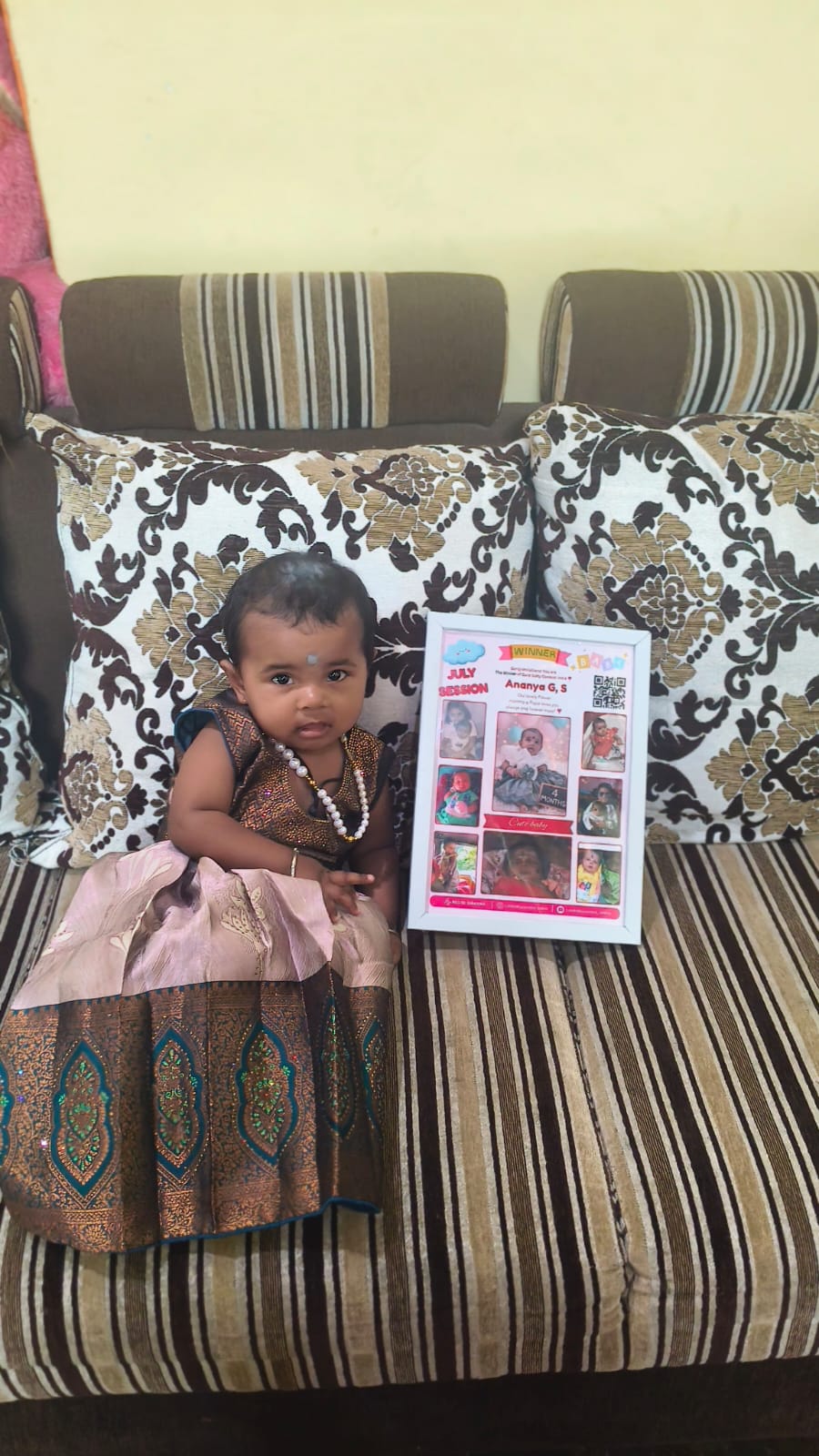 Ananya G, S Winner Photo