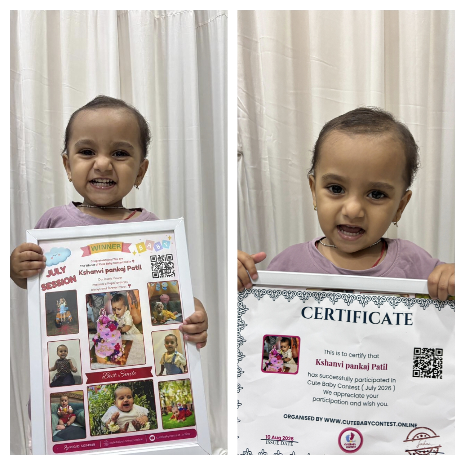 Kshanvi pankaj Patil  Winner Photo