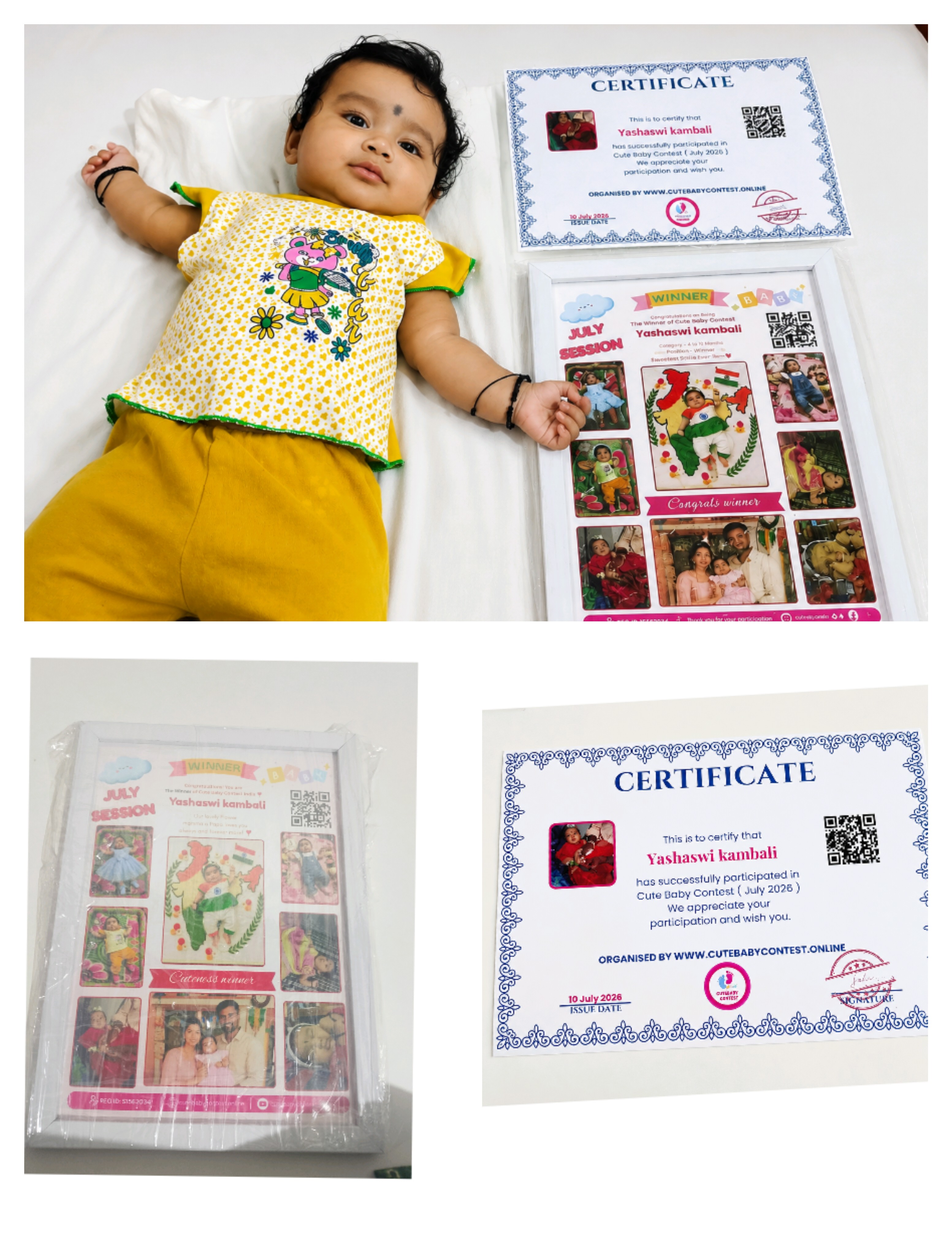 Yashaswi kambali  Winner Photo